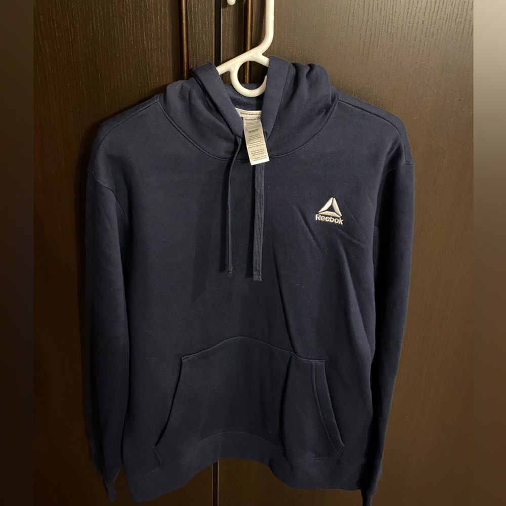 Reebok Dark Blue Pullover Hoodie